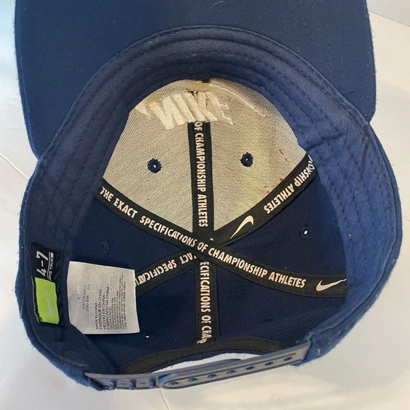 Nike Kids Blue Baseball SnapBack Cap Hat Size 4-7 - Picture 8 of 10